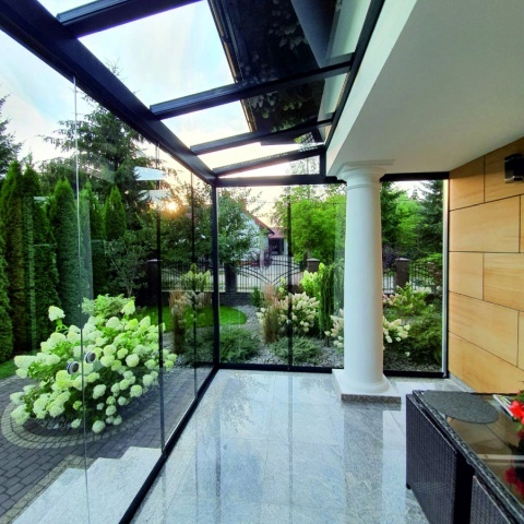 Berėmės karkasinės balkonų sistemos, gamintoja Lenkija