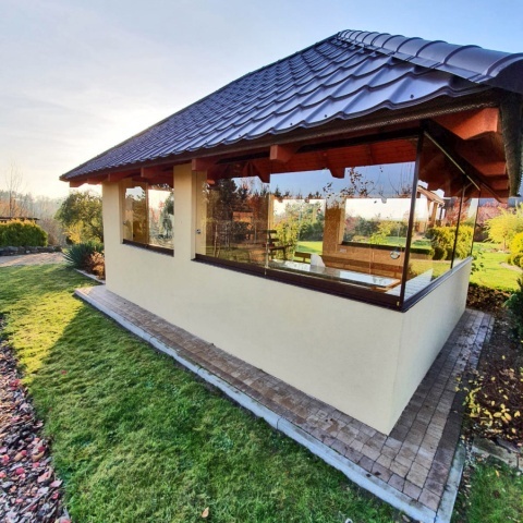 Berėmės karkasinės balkonų sistemos, gamintoja Lenkija