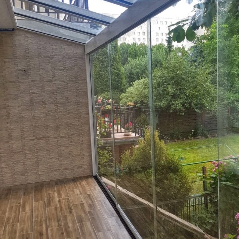 Berėmės karkasinės balkonų sistemos, gamintoja Lenkija