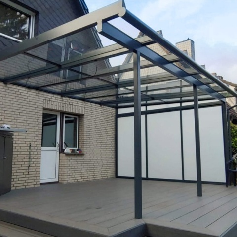 Berėmės karkasinės balkonų sistemos, gamintoja Lenkija