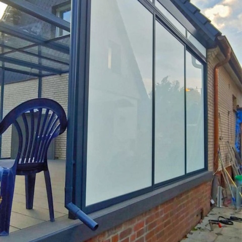 Berėmės karkasinės balkonų sistemos, gamintoja Lenkija