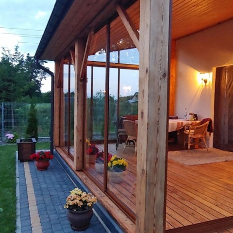 Berėmės karkasinės balkonų sistemos, gamintoja Lenkija