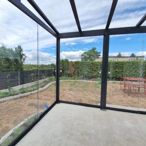 Berėmės karkasinės balkonų sistemos, gamintoja Lenkija