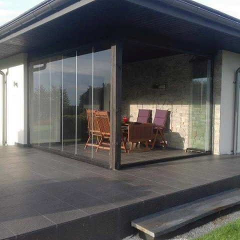 Berėmės karkasinės balkonų sistemos, gamintoja Lenkija