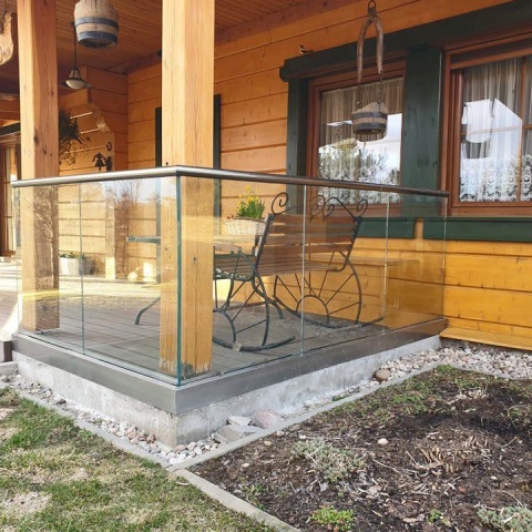 Berėmės karkasinės balkonų sistemos, gamintoja Lenkija